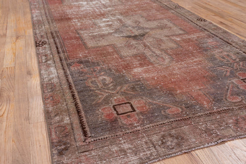 Vintage Oushak Runner Rug (4' x 9')